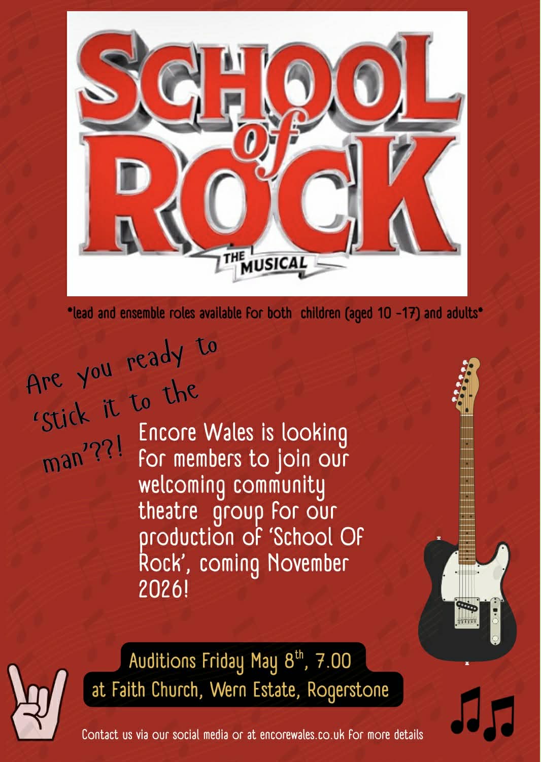 School of Rock Poster
